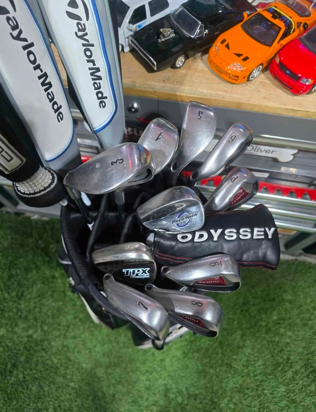 Taylormade and Callaway Left Hand Golf Set