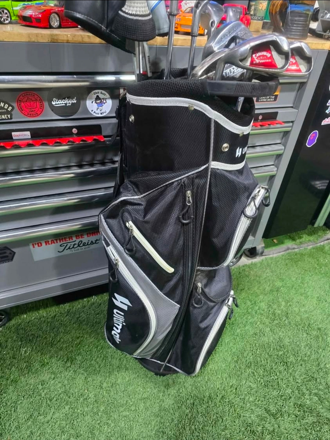 Taylormade and Callaway Left Hand Golf Set