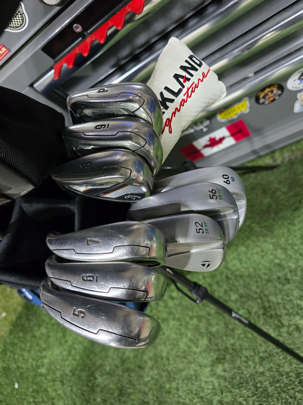 Taylormade Left Handed Complete Used Golf Club Set