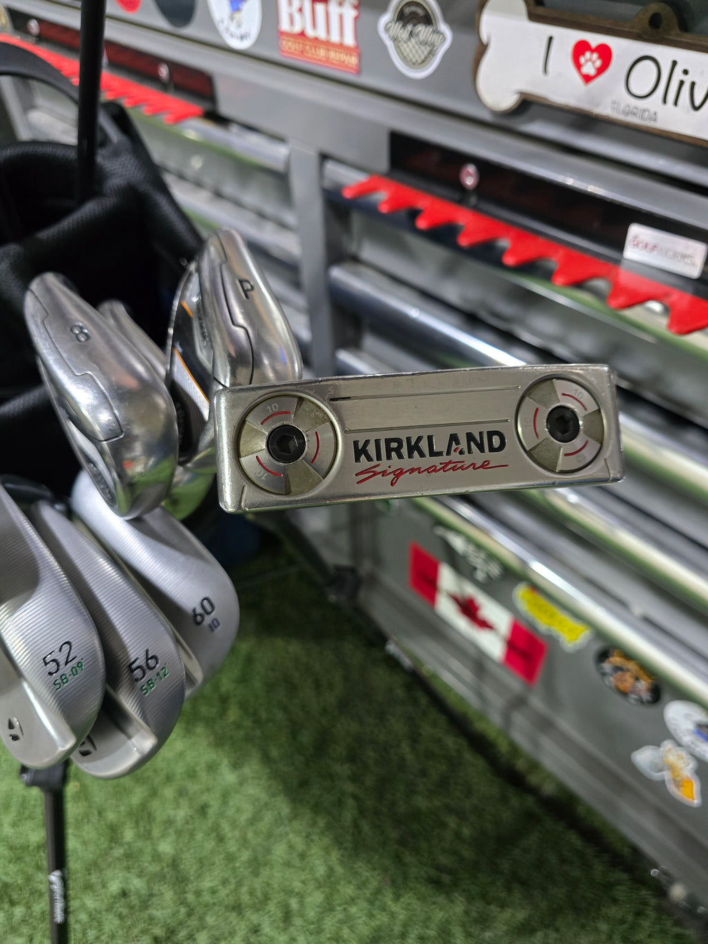 Taylormade Left Handed Complete Used Golf Club Set