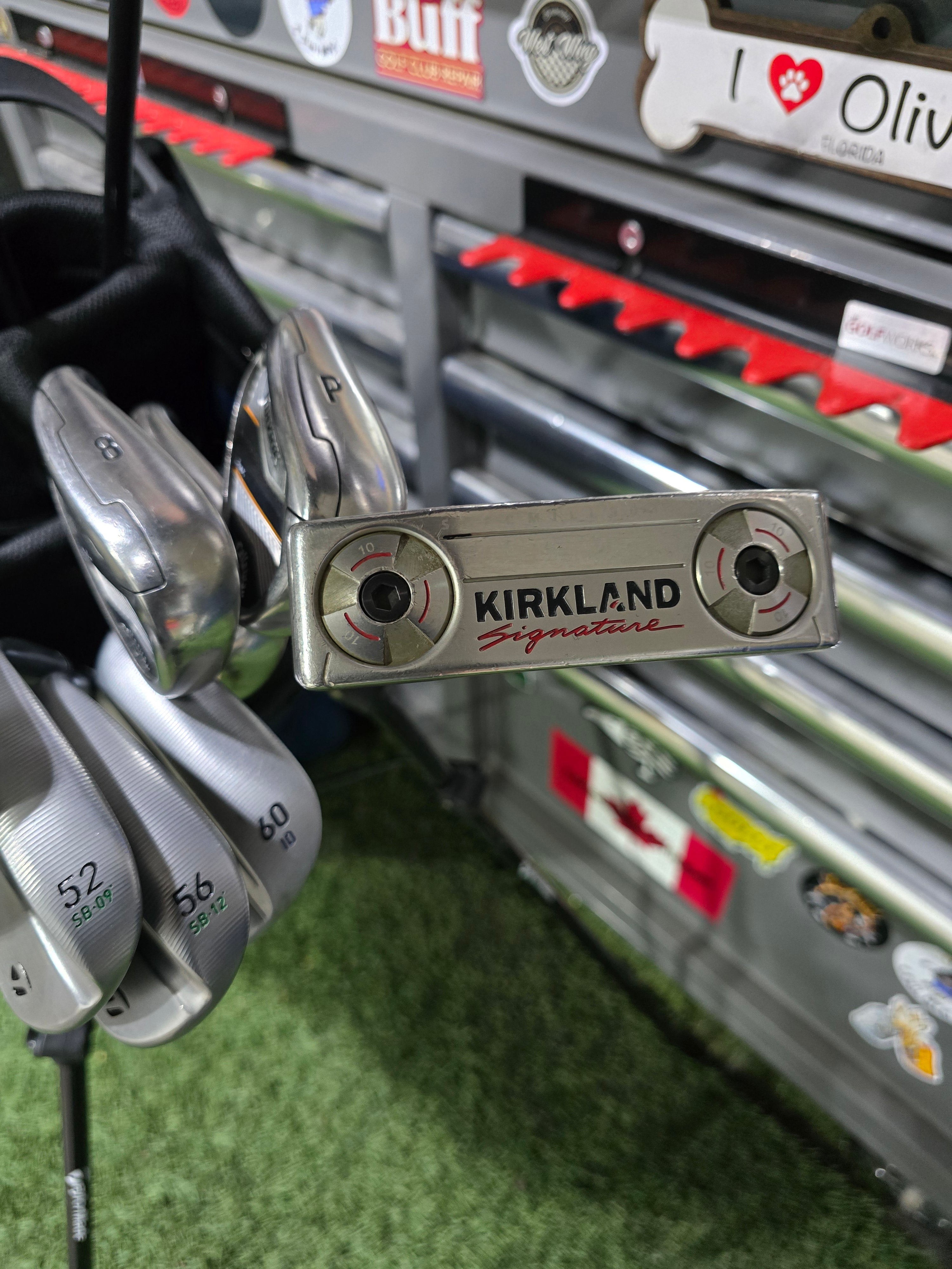 Taylormade Left Handed Complete Used Golf Club Set