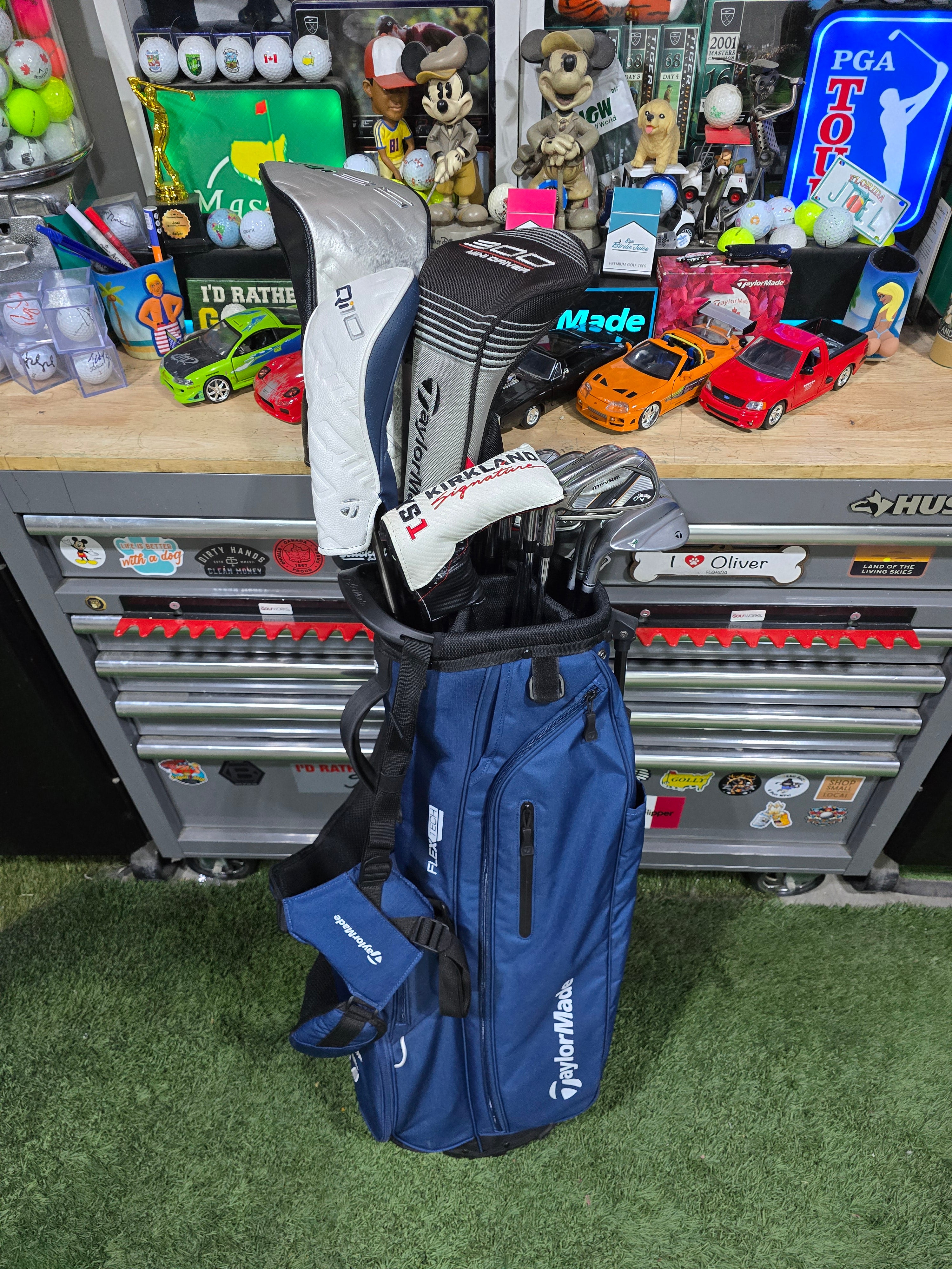 Taylormade Left Handed Complete Used Golf Club Set